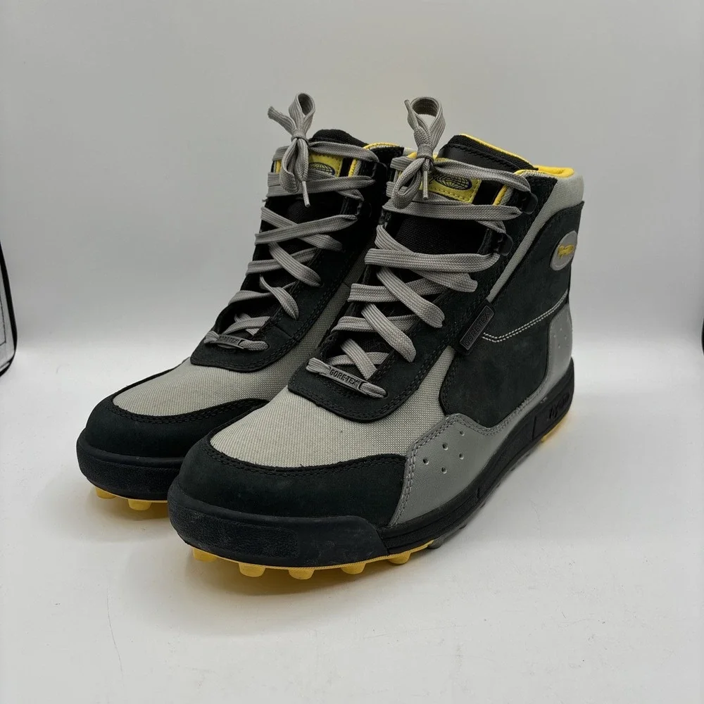 Vasque NEW‎ EDITION Hiking Boots Men's 10.5 M Leather Black Gray GTX NE-1008 HTF